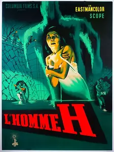 Водородный человек / Bijo to ekitai ningen / The H-man (1958)